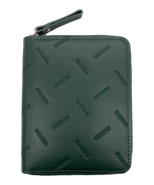 PORTER（ポーター）PORTER (ポーター) ENCHASE  WALLET グリーン 未使用品の古着・服飾アイテム