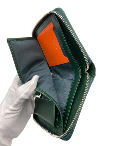 PORTER（ポーター）PORTER (ポーター) ENCHASE  WALLET グリーン 未使用品の古着・服飾アイテム