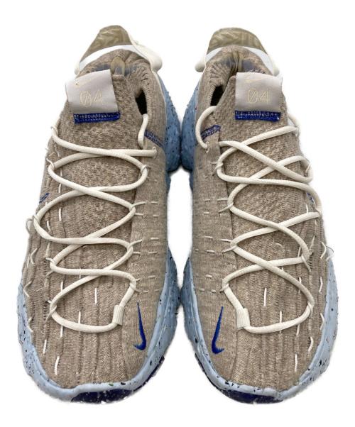 NIKE（ナイキ）NIKE (ナイキ) SPACE HIPPIE 04 グレー×ブルー サイズ:27.5の古着・服飾アイテム