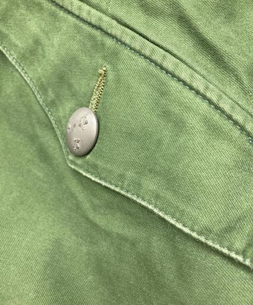 Swedish Army（スウェーデン軍）Swedish Army (スウェーデン軍) M-59フィールドジャケット オリーブ サイズ:不明の古着・服飾アイテム