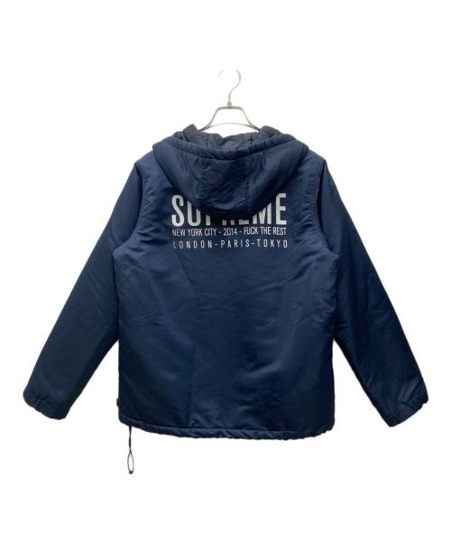 SUPREME（シュプリーム）Supreme (シュプリーム) ナイロンジャケット ネイビー サイズ:Sの古着・服飾アイテム