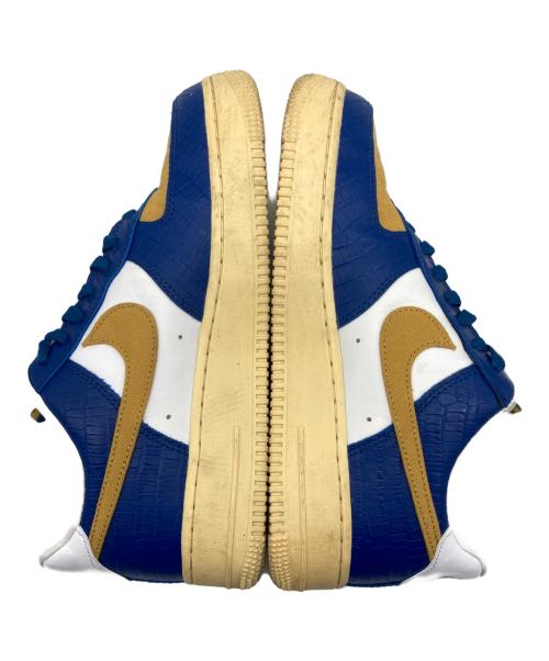 NIKE（ナイキ）NIKE (ナイキ) AIR FORCE 1 LOW  ブルー×カーキ サイズ:25.0の古着・服飾アイテム