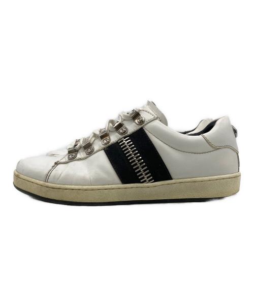 BALMAIN（バルマン）BALMAIN (バルマン) ローカットスニーカー ホワイト サイズ:23.5の古着・服飾アイテム