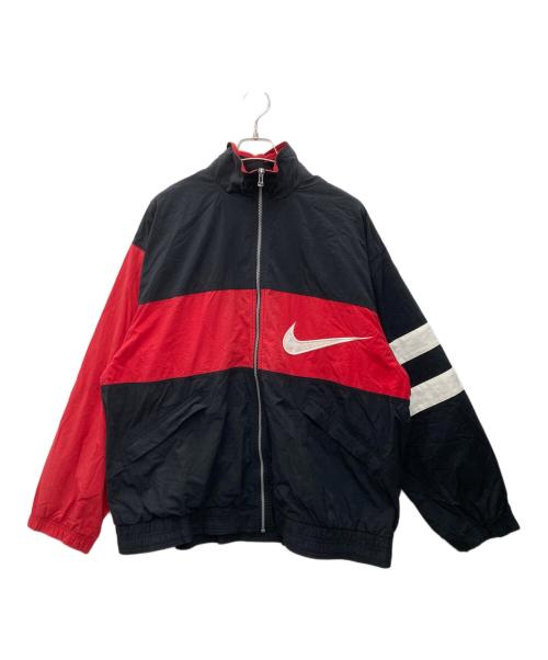 NIKE（ナイキ）NIKE (ナイキ) ジャケット ブラック×レッド サイズ:XLの古着・服飾アイテム