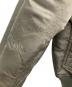 中古・古着 ALPHA INDUSTRIES (アルファインダストリーズ) フライトジャケット オリーブ サイズ:L：10000円