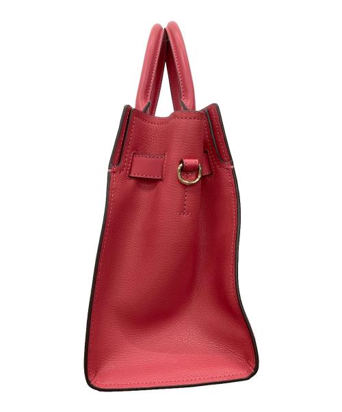 MICHAEL KORS（マイケルコース）MICHAEL KORS (マイケルコース) HAMILTON サッチェル ミディアム ピンクの古着・服飾アイテム