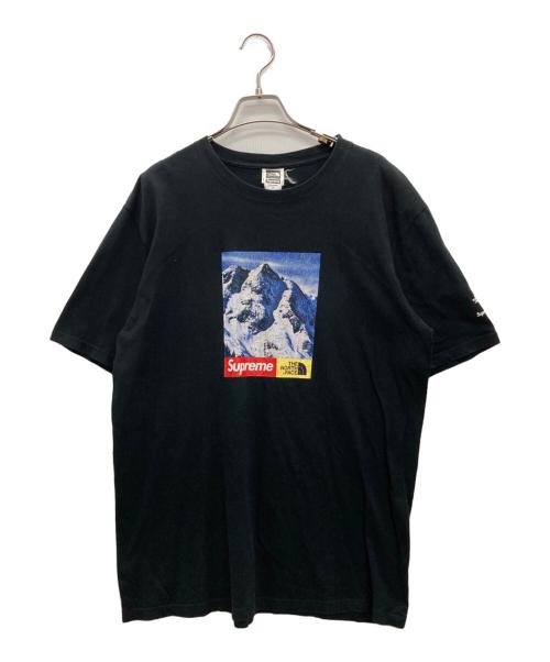 THE NORTH FACE（ザ ノース フェイス）THE NORTH FACE (ザ ノース フェイス) Supreme (シュプリーム) Tシャツ ブラック サイズ:Lの古着・服飾アイテム