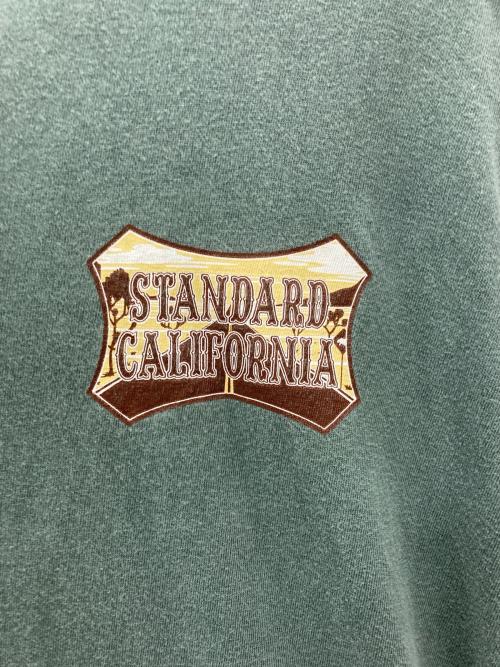 STANDARD CALIFORNIA（スタンダードカリフォルニア）STANDARD CALIFORNIA (スタンダードカリフォルニア) Tシャツ グリーン サイズ:XLの古着・服飾アイテム