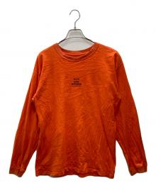 WTAPS（ダブルタップス）の古着「ロングスリーブカットソー」｜オレンジ