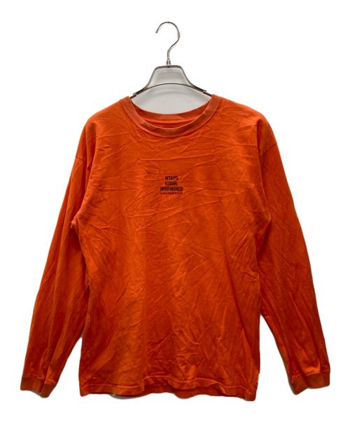 WTAPS（ダブルタップス）WTAPS (ダブルタップス) ロングスリーブカットソー オレンジ サイズ:02の古着・服飾アイテム