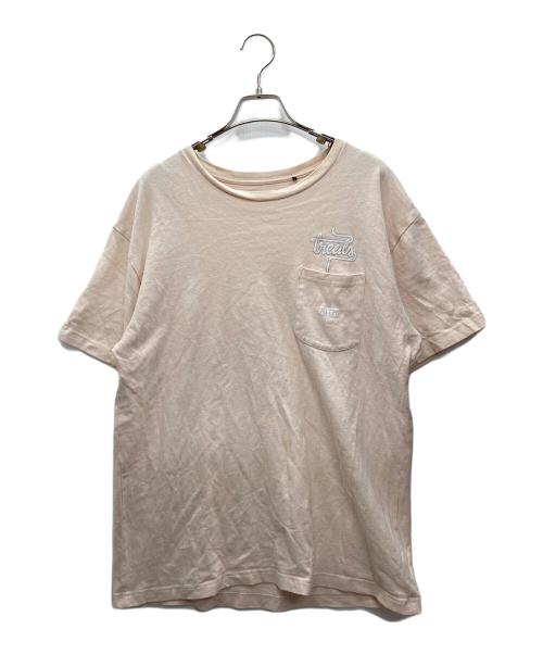 KITH（キス）KITH (キス) 半袖スウェット ベージュ サイズ:Lの古着・服飾アイテム