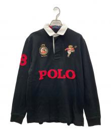 POLO RALPH LAUREN（ポロ・ラルフローレン）の古着「ラガーシャツ」｜ブラック