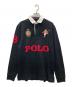 POLO RALPH LAUREN（ポロ・ラルフローレン）の古着「ラガーシャツ」｜ブラック