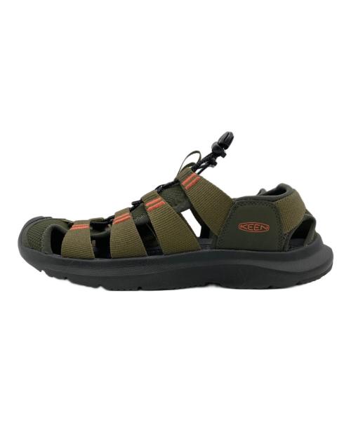 KEEN（キーン）KEEN (キーン) サンダル オリーブ サイズ:27.0の古着・服飾アイテム