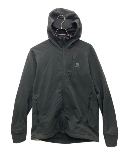 SALOMON（サロモン）SALOMON (サロモン) ソフトシェルジャケット ブラック サイズ:Ｍの古着・服飾アイテム