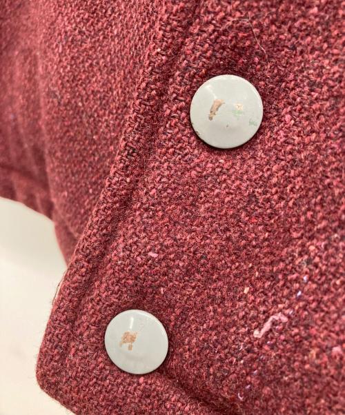 -（-）- (-) スカジャン レッド サイズ:42の古着・服飾アイテム