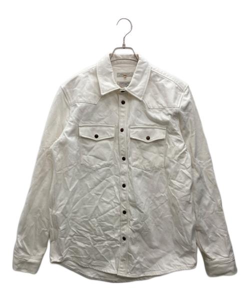 NUDIE JEANS（ヌーディー・ジーンズ）NUDIE JEANS (ヌーディー・ジーンズ) ジャケット アイボリー サイズ:Mの古着・服飾アイテム