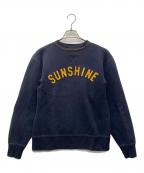 KAPTAIN SUNSHINEキャプテンサンシャイン）の古着「スウェット」｜ネイビー