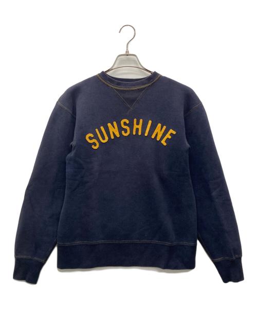 KAPTAIN SUNSHINE（キャプテンサンシャイン）KAPTAIN SUNSHINE (キャプテンサンシャイン) スウェット ネイビー サイズ:36の古着・服飾アイテム