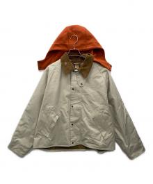 Barbour×KAPTAIN SUNSHINE（バブアー×キャプテンサンシャイン）の古着「ショート クルーザー ジャケット」｜アイボリー