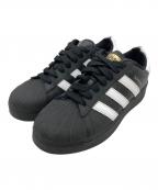 adidasアディダス）の古着「スーパースターXLG」｜ブラック×ホワイト