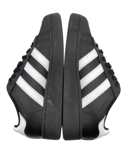 adidas（アディダス）adidas (アディダス) スーパースターXLG ブラック×ホワイト サイズ:27.0の古着・服飾アイテム
