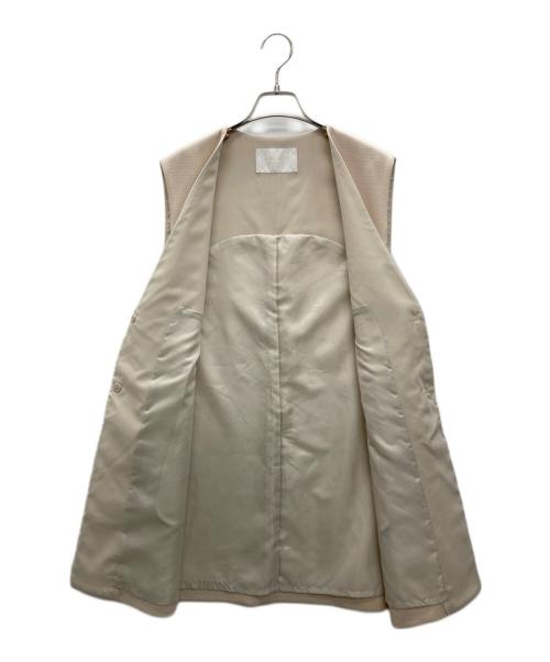 BALLSEY（ボールジィ）BALLSEY (ボールジィ) ジレ アイボリー サイズ:S 未使用品の古着・服飾アイテム