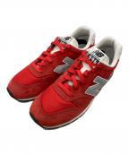 NEW BALANCEニューバランス）の古着「ローカットスニーカー」｜レッド