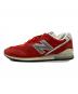 NEW BALANCE (ニューバランス) ローカットスニーカー レッド サイズ:26.5cm：8000円