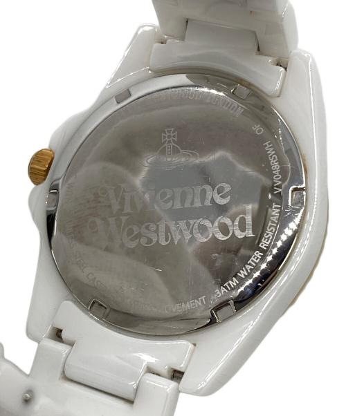 Vivienne Westwood（ヴィヴィアンウエストウッド）Vivienne Westwood (ヴィヴィアンウエストウッド) 腕時計 ホワイトの古着・服飾アイテム