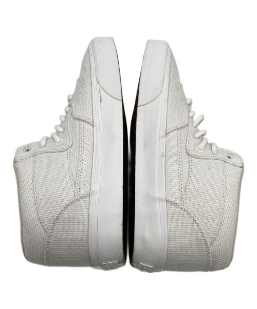 VANS（ヴァンズ）VANS (ヴァンズ) ハイカットスニーカー アイボリー サイズ:27.5㎝の古着・服飾アイテム