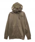 THE NORTH FACEザ ノース フェイス）の古着「リアビューフルジップフーディ」｜カーキ