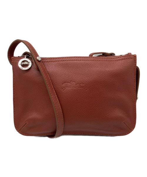 LONGCHAMP（ロンシャン）LONGCHAMP (ロンシャン) ショルダーバッグ ブラウンの古着・服飾アイテム