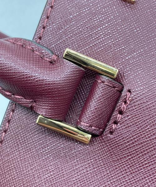 MICHAEL KORS（マイケル・コース）MICHAEL KORS (マイケル・コース) SELMA MD TZ SATCHEL ボルドーの古着・服飾アイテム