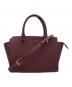 MICHAEL KORS（マイケル・コース）の古着「SELMA MD TZ SATCHEL」｜ボルドー
