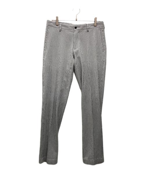 MACKINTOSH LONDON（マッキントッシュ ロンドン）MACKINTOSH LONDON (マッキントッシュ ロンドン) シアサッカーセットアップパンツ グレー サイズ:ウエスト82の古着・服飾アイテム