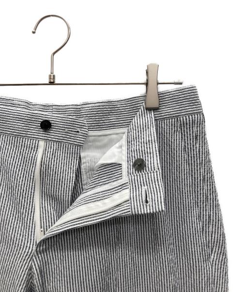 MACKINTOSH LONDON（マッキントッシュ ロンドン）MACKINTOSH LONDON (マッキントッシュ ロンドン) シアサッカーセットアップパンツ グレー サイズ:ウエスト82の古着・服飾アイテム