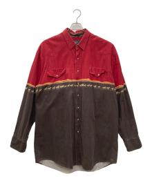 roper（ローパー）の古着「ウエスタンシャツ」｜レッド×ブラウン
