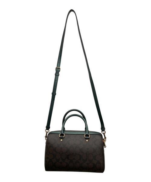 COACH（コーチ）COACH (コーチ) ローアン サッチェル シグネチャー キャンバスの古着・服飾アイテム