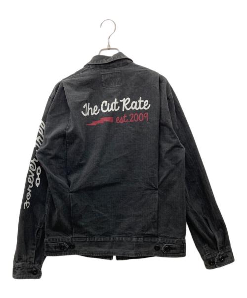 CUT-RATE（カットレイト）CUT-RATE (カットレイト) ワークジャケット ブラック サイズ:Lの古着・服飾アイテム