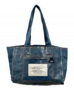 中古・古着通販】DIESEL (ディーゼル) デニムトートバッグ ブルー