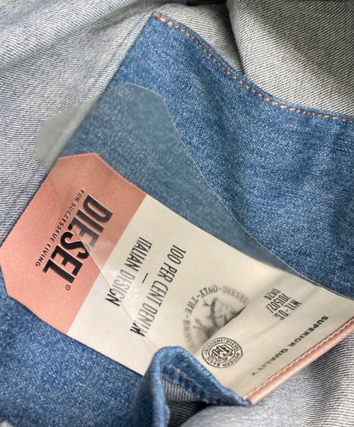 DIESEL（ディーゼル）DIESEL (ディーゼル) デニムトートバッグ ブルーの古着・服飾アイテム