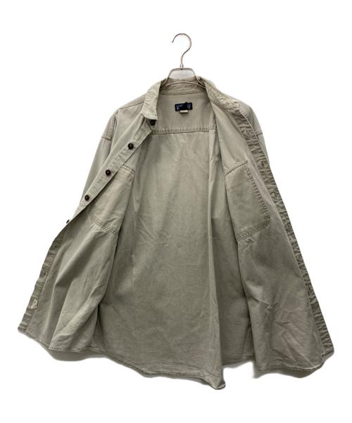 Patagonia（パタゴニア）Patagonia (パタゴニア) オーガニックコットンシャツ ライトグレー サイズ:Lの古着・服飾アイテム