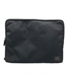 PORTER（ポーター）の古着「PC CASE」｜ブラック