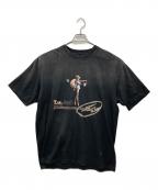 cactus jack×FRAGMENT×村上隆カクタス・ジャック×フラッグメント×ムラカミタカシ）の古着「半袖カットソー」｜ブラック