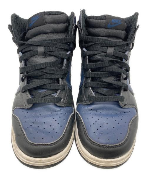 NIKE（ナイキ）NIKE (ナイキ) FRAGMENT DESIGN × NIKE DUNK HIGH  ネイビー サイズ:26.5の古着・服飾アイテム