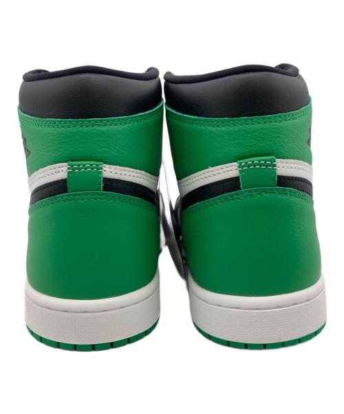 NIKE（ナイキ）NIKE (ナイキ) AIR JORDAN 1 RETRO HIGH OG BLACK/LUCKY GREEN-WH サイズ:27.5 未使用品の古着・服飾アイテム