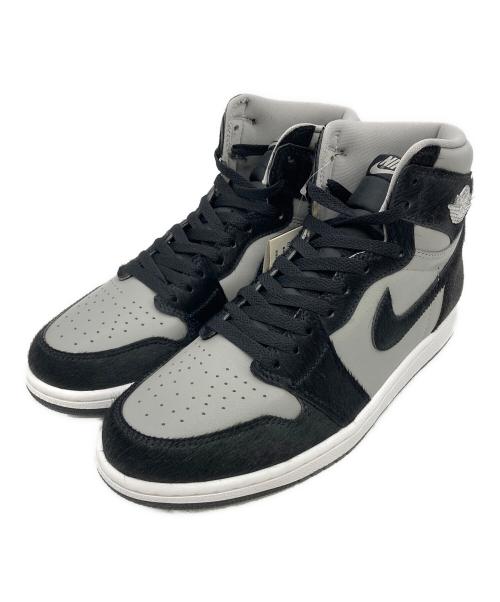 NIKE（ナイキ）NIKE (ナイキ) AIR JORDAN 1 RETRO HIGH OG MEDIUM GREY/BLACK-WH サイズ:27.5 未使用品の古着・服飾アイテム