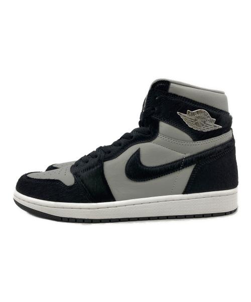 NIKE（ナイキ）NIKE (ナイキ) AIR JORDAN 1 RETRO HIGH OG MEDIUM GREY/BLACK-WH サイズ:27.5 未使用品の古着・服飾アイテム