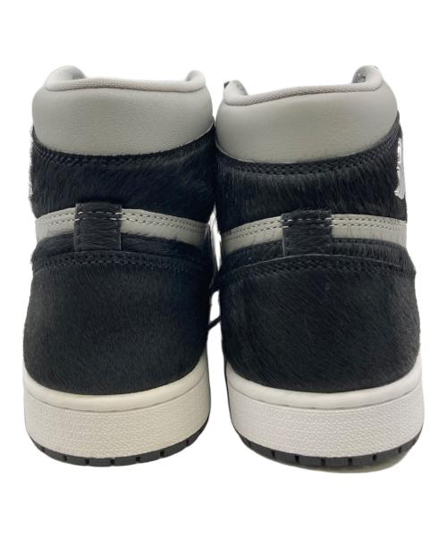 NIKE（ナイキ）NIKE (ナイキ) AIR JORDAN 1 RETRO HIGH OG MEDIUM GREY/BLACK-WH サイズ:27.5 未使用品の古着・服飾アイテム